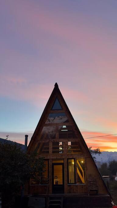 Ferienwohnung A-Frame Mestia Exterior foto