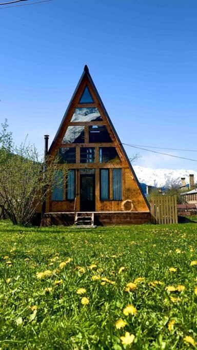 Ferienwohnung A-Frame Mestia Exterior foto