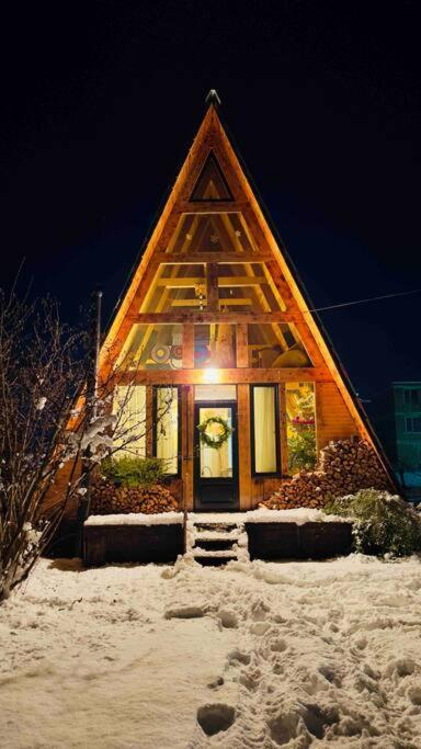 Ferienwohnung A-Frame Mestia Exterior foto