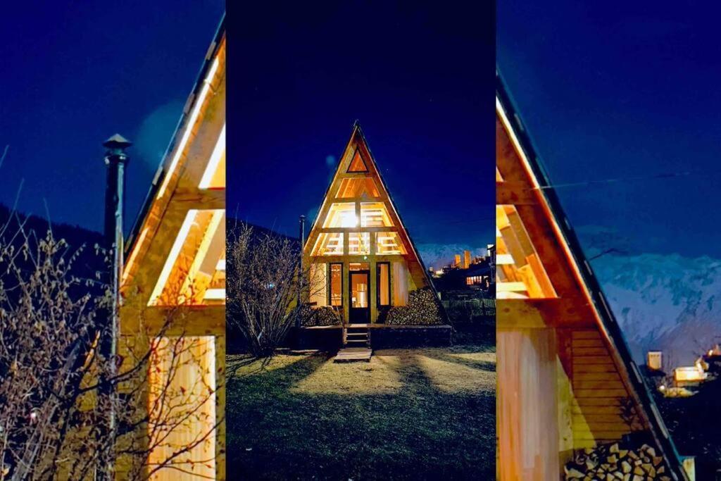 Ferienwohnung A-Frame Mestia Exterior foto