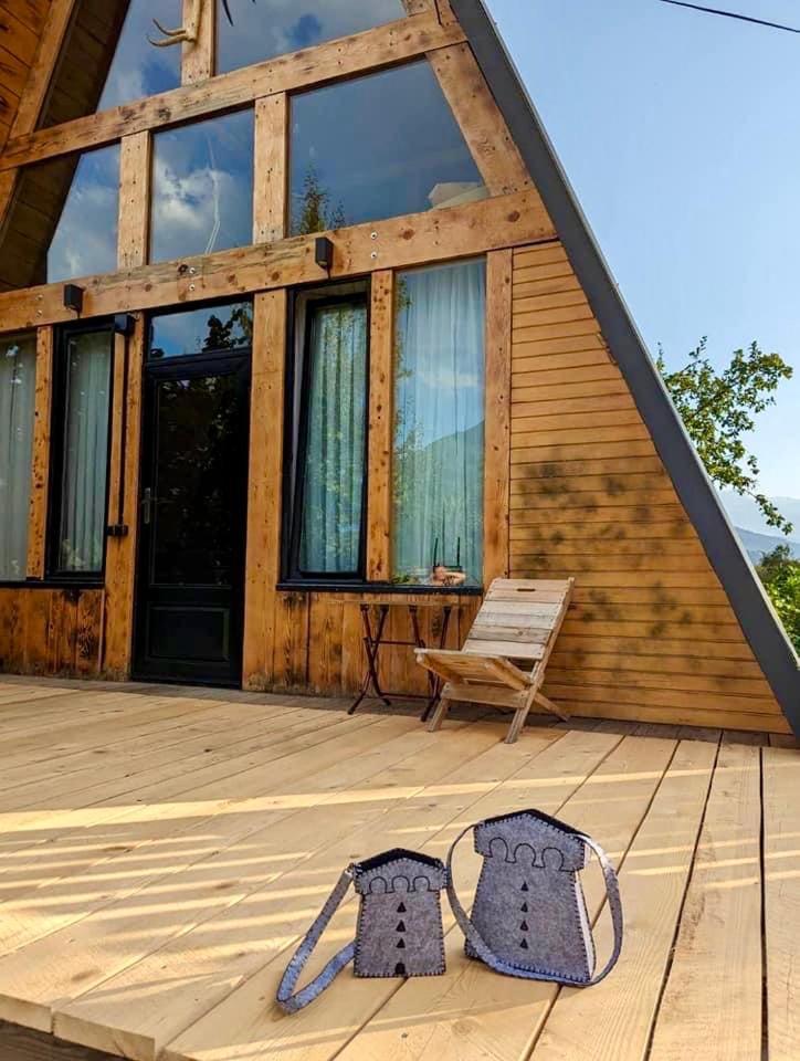 Ferienwohnung A-Frame Mestia Exterior foto