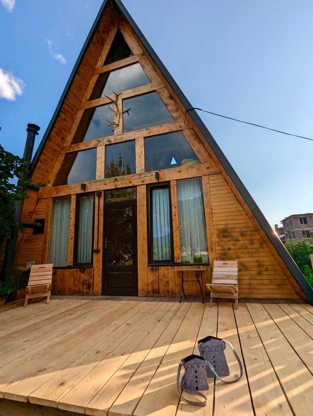 Ferienwohnung A-Frame Mestia Exterior foto