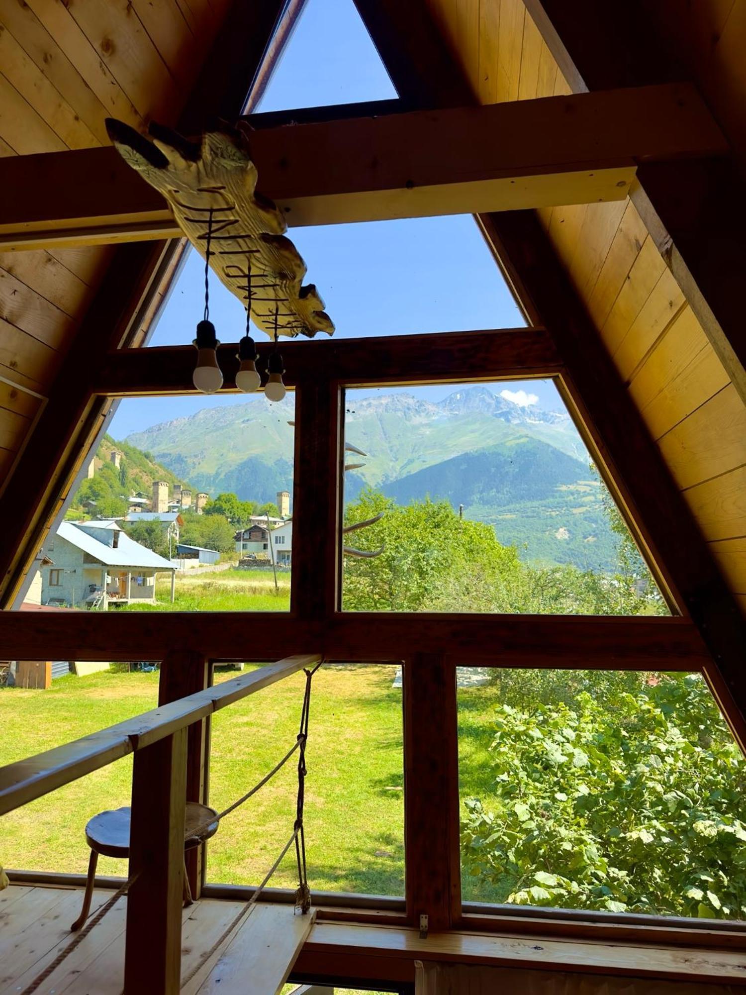 Ferienwohnung A-Frame Mestia Exterior foto