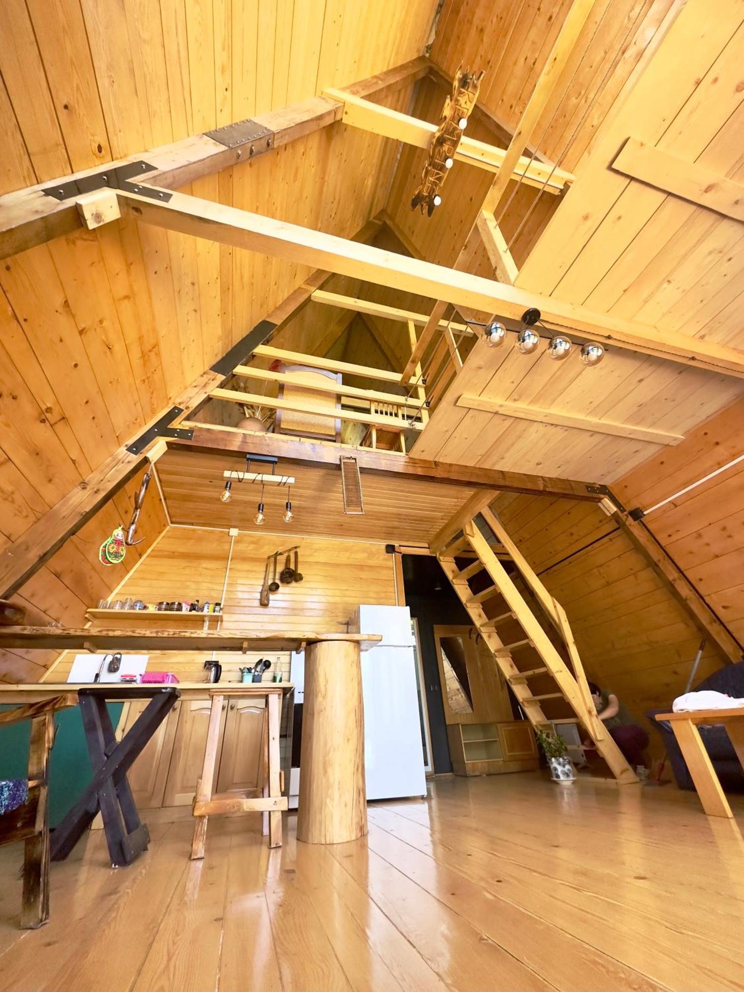 Ferienwohnung A-Frame Mestia Exterior foto