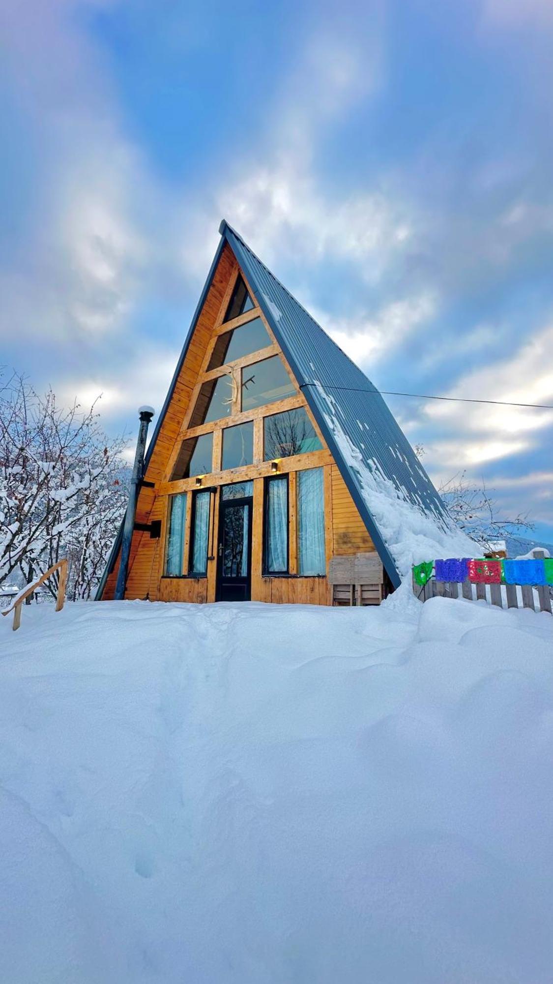 Ferienwohnung A-Frame Mestia Exterior foto